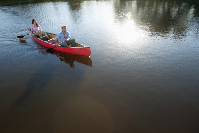 Canoeing on the Wekiva River